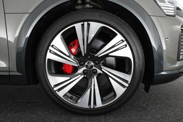 Audi Q8 Sportback e-tron 55 408pk quattro 2x S-Line 115 kWh Cameraspiegles B&O Leder Memory Luchtvering Stoelverwarming Panoramadak