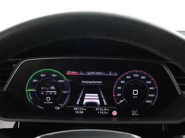 Audi Q8 e-tron 55 QUATTRO 115 kWh 408 PK S EDITION S-LINE + TREKHAAK 1800 KG | LUCHTVERING | HEAD-UP | LEDER SPORTINTERIEUR