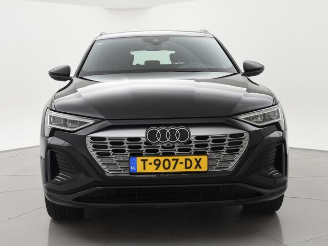 Audi Q8 e-tron 55 QUATTRO 115 kWh 408 PK S EDITION S-LINE + TREKHAAK 1800 KG | LUCHTVERING | HEAD-UP | LEDER SPORTINTERIEUR
