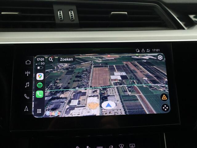 Audi Q8 e-tron 55 QUATTRO 115 kWh 408 PK S EDITION S-LINE + TREKHAAK 1800 KG | LUCHTVERING | HEAD-UP | LEDER SPORTINTERIEUR