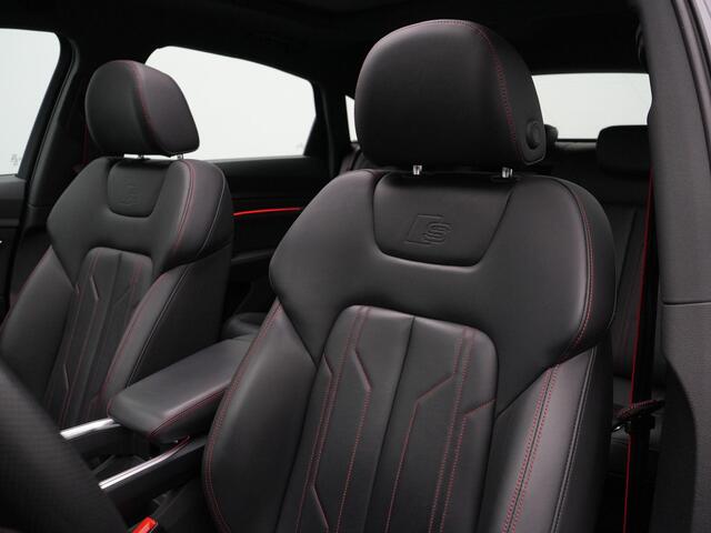 Audi Q8 Sportback e-tron 50 quattro S Edition 95 kWh 340 pk / S-Line | Panoramadak | Valcona leder | Geheugenstoel | Bang & Olufsen | Matrix LED | Stuur-/stoelverwarming
