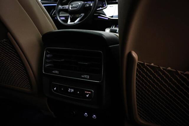 Audi Q8 55 TFSI e quattro Pro Line Advanced | MATRIX LED | HOUTAFWERKING | STUURVERWARMING | PANORAMADAK | 360 CAMERA