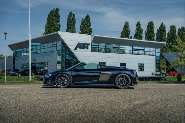 Audi R8 Spyder ABT V10 Plus 610pk ABT Race package | ABT GR20 Forged velgen | ABT Exclusive carbon side pods |