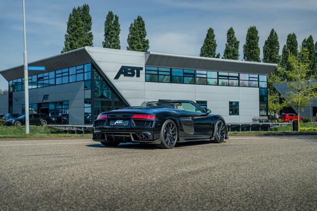 Audi R8 Spyder ABT V10 Plus 610pk ABT Race package | ABT GR20 Forged velgen | ABT Exclusive carbon side pods |