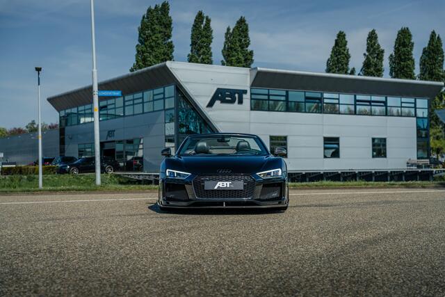 Audi R8 Spyder ABT V10 Plus 610pk ABT Race package | ABT GR20 Forged velgen | ABT Exclusive carbon side pods |