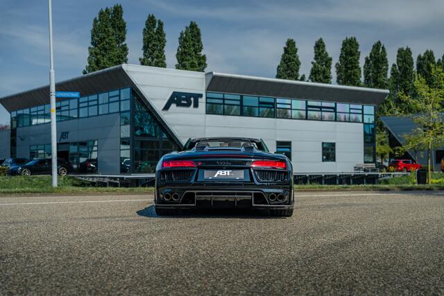 Audi R8 Spyder ABT V10 Plus 610pk ABT Race package | ABT GR20 Forged velgen | ABT Exclusive carbon side pods |