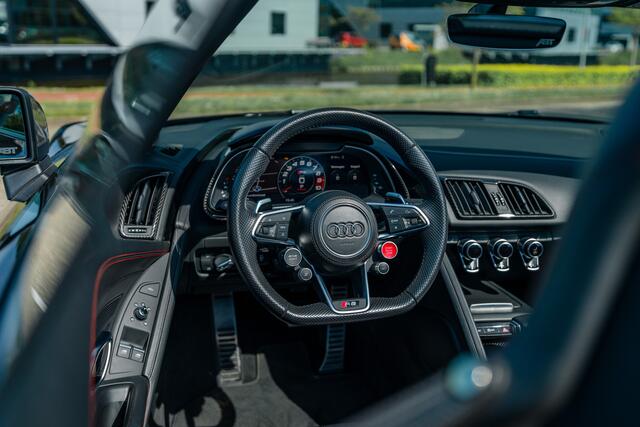 Audi R8 Spyder ABT V10 Plus 610pk ABT Race package | ABT GR20 Forged velgen | ABT Exclusive carbon side pods |