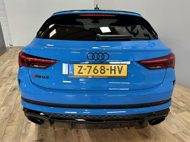 Audi RS Q3 Sportback TSFI 400 PK Airco ECC | LED | B&O | Virtual | Adaptive Cruise | Apple Carplay Android Auto | Sfeer | Stoelverwarming | Isofix |