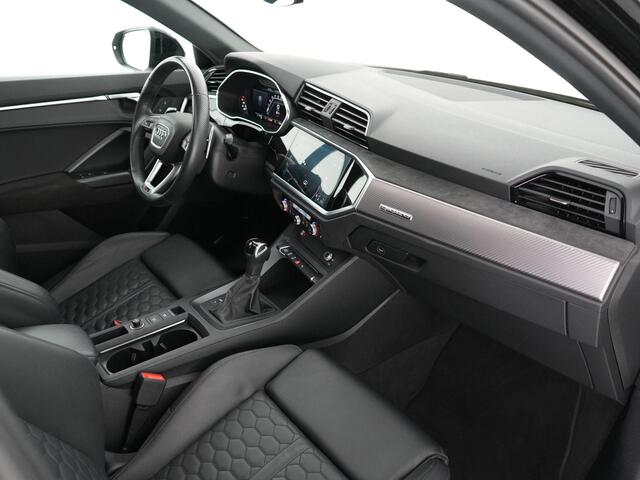 Audi RS Q3 RSQ3 Sportback 400pk TFSI |dealer onderhouden|panoramadak|RS-stoelen|360 camera|ACC||stoelverwarming|Matrix-LED|ektrische klep|blind spot|keyless|virtual cockpit|