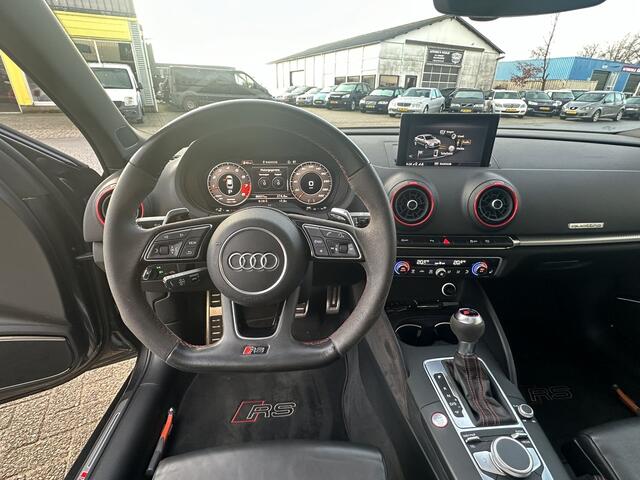 Audi RS3 A3 Limousine 2.5 TFSI quattro | LED | Leder | Pano | Adapt. Cruise | Keyless | Navi | Bluetooth | PDC v+ a incl. camera