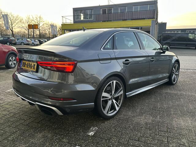 Audi RS3 A3 Limousine 2.5 TFSI quattro | LED | Leder | Pano | Adapt. Cruise | Keyless | Navi | Bluetooth | PDC v+ a incl. camera