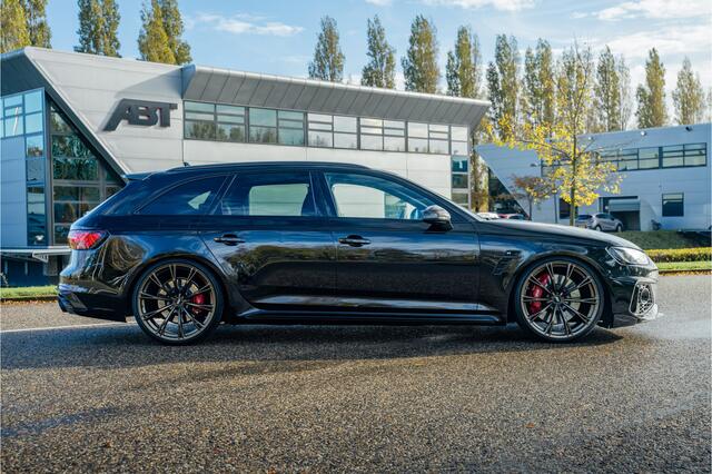 Audi RS4 ABT RS4-S Avant 2.9 TFSI 510pk quattro | ABT RS4-S | RS dynamic | Panoramadak | B&O | Tour | City | 360 camera | Head up | Massagefunctie | ABT Power S | ABT GR21 | ABT uitlaatsysteem