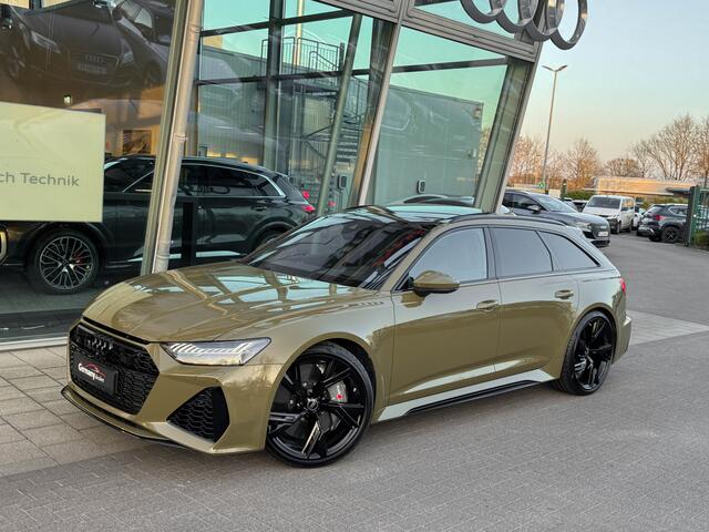 Audi RS6 Avant 4.0TFSI 600pk Quattro Pano 360 4W-Best HUD 360 Softclose 22-Inch Laser-LED VOL!