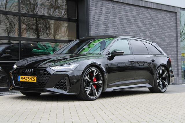Audi RS6 Avant RS 6 TFSI quattro | DYNAMIC PLUS | KERAMISCH | HUD | 4WS | CARBON | NIGHT VISION | B&O | STUURVERW |