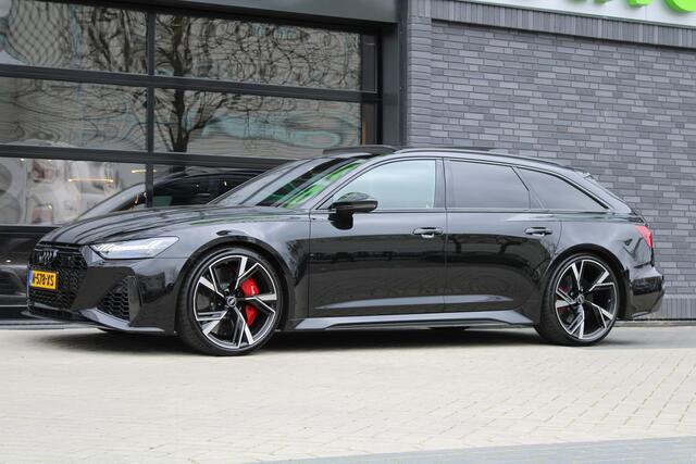 Audi RS6 Avant RS 6 TFSI quattro | DYNAMIC PLUS | KERAMISCH | HUD | 4WS | CARBON | NIGHT VISION | B&O | STUURVERW |