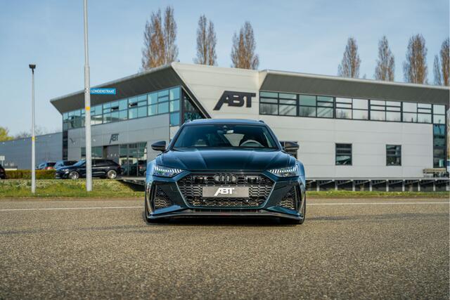 Audi RS6 Avant ABT RS6-S 700 ABT HR22 Matt Racing Gold | Audi Exclusive | Carbon optiek | RS Design pakket rood | Dynamic plus incl keramisch | uitgebreid leder pakket HD Maxtrix LED | Panorama dak | Assistentiepakket Tour + City + Parkeren | B&O sound | Comfort s