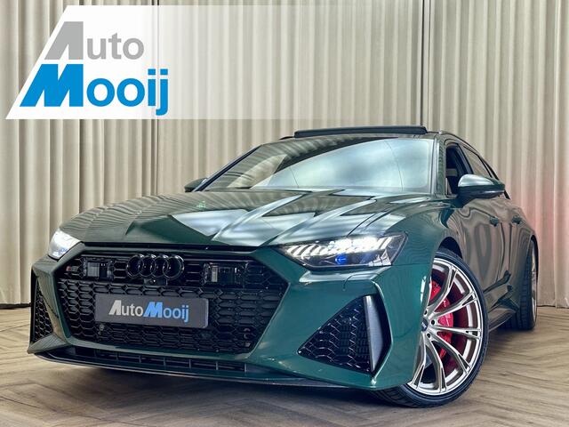 Audi RS6 C8 *ABT 700PK* Goodwood Green / Keramisch / Carbon Pakket / B&O / 22" ABT / HUD / Pano / Stoelventilatie / Soft Close / MATRIX