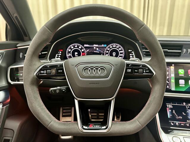 Audi RS6 C8 *ABT 700PK* Goodwood Green / Keramisch / Carbon Pakket / B&O / 22" ABT / HUD / Pano / Stoelventilatie / Soft Close / MATRIX