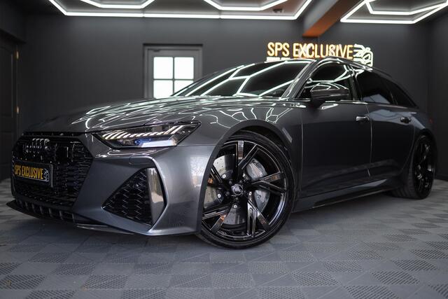 Audi RS6 A6 Avant TFSI quattro / Keramisch / B&O Adv./ Milltek / Pano / Carbon / Softcl. / 360 cam / Luchtv. / Garantie / Vol optie