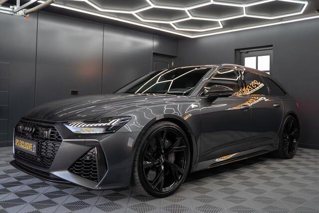 Audi RS6 A6 Avant TFSI quattro / Keramisch / B&O Adv./ Milltek / Pano / Carbon / Softcl. / 360 cam / Luchtv. / Garantie / Vol optie