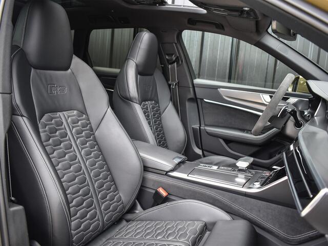 Audi RS6 A6 Avant TFSI QUATTRO | DYNAMIC PACK | B&O SOUND | RS-SPORTUITLAAT | DESIGN PACK | PANORAMADAK | HEAD-UP | SPORT-DIFFERENTIEEL | MATRIX-LED + LASER | AUDI EXCLUSIVE LAK | RS-SPORTSTOELEN + VENTILATIE | COMFORT AIRCO 4 ZONE | 4-WHEEL STEERING | ASSISTENT T