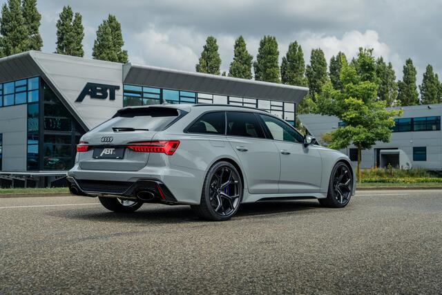 Audi RS6 Avant 4.0 TFSI quattro performance | B&O Advanced 3D | Dynamic plus incl. keramische remmen | RS design pakket blauw plus | Alcantara hemel | blauw carbon interieur | DRC | | Assistentiepakket plus | Panoramadak