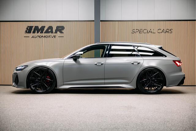 Audi RS6 Avant RS 6 TFSI quattro Super dikke RS6 beton grijs matte, 23 inch Vossen HF7 unieke samenstelling