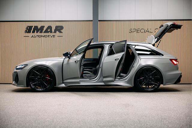 Audi RS6 Avant RS 6 TFSI quattro Super dikke RS6 beton grijs matte, 23 inch Vossen HF7 unieke samenstelling