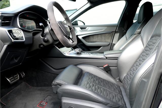 Audi RS6 Avant 4.0 TFSI 441kW/600pk Aut8 Quattro Performance LUCHTVERING + SOFTCLOSE + BANG&OLUFSEN + STANDKACHEL + 360 CAMERA + HEAD-UP DISPLAY + DUBBEL GLAS + ADAPT.CRUISE + LANE ASSIST + MATRIX LED + STOELVERWARMING&-VENTILATIE + HEAD-UP + EL.TREKHAAK + 22" LM-