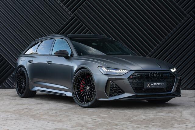 Audi RS6 4.0 TFSI Quattro Pano Keramisch 360 Matrix B&O Advan. 4Wiel Carbon RSdynamic Alcant.Hemel Luchtv. Stoelvent.
