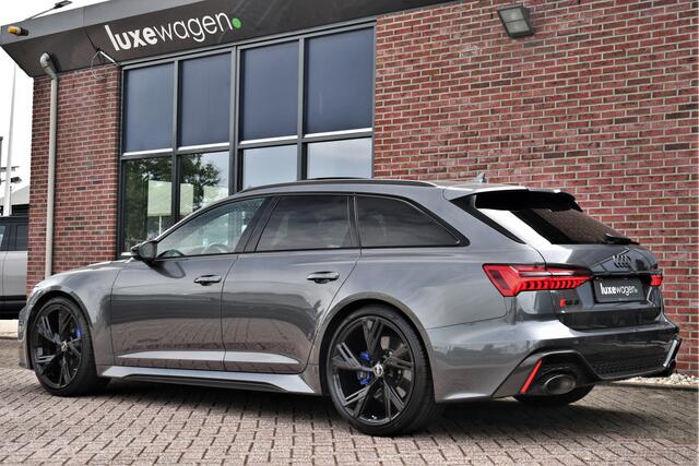 Audi RS6 Avant 4.0 TFSI quattro Dyn+ B&O-high Carbon Pano Ceramic HUD Alc-hemel Softclose Stoelvent