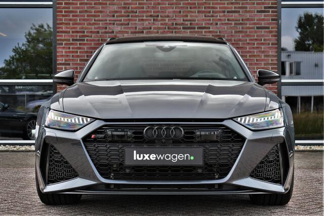 Audi RS6 Avant 4.0 TFSI quattro Dyn+ B&O-high Carbon Pano Ceramic HUD Alc-hemel Softclose Stoelvent