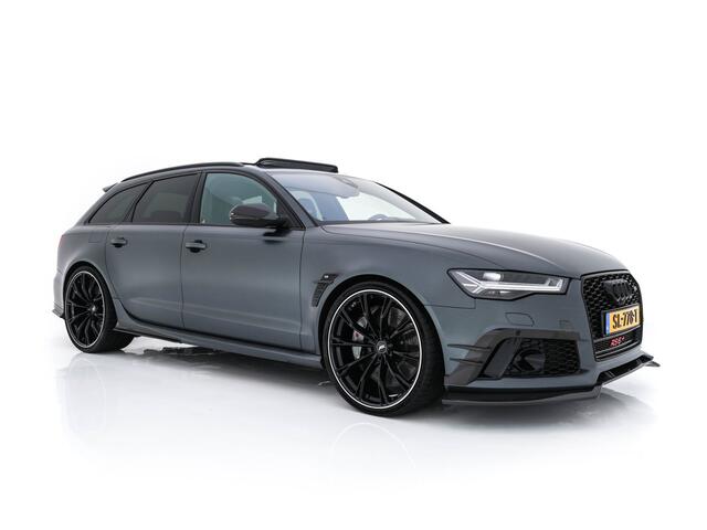 Audi RS6 4.0 TFSI RS6+ ABT 1/50 Aut. *1-OWNER | CERAMIC-BRAKES | PANO | HEAD-UP | RS-SEATS | LUXURY-LEATHER | MATRIX-LED | ADAPTIVE-CRUISE | BLIND-SPOT | BOSE-SOUND | MEMORY-PACK | TOP-VIEW | KEYLESS | NAVI-FULLMAP | DAB+ |