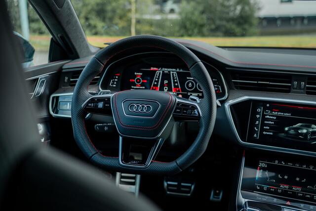 Audi RS7 Sportback ABT RS7-S ABT HR22 matt racing gold | Akrapovic | Audi Exclusive | Carbon optiek | B&O Advanced | Dynamic plus | design pakket rood | alcantara hemel | Carbon interieur | akoestische voorruit