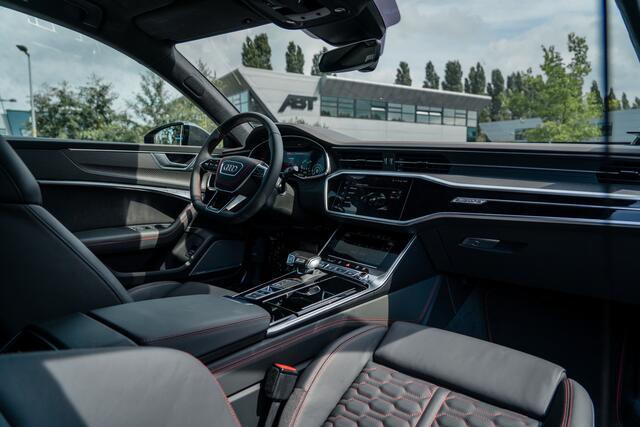Audi RS7 Sportback ABT RS7-S ABT HR22 matt racing gold | Akrapovic | Audi Exclusive | Carbon optiek | B&O Advanced | Dynamic plus | design pakket rood | alcantara hemel | Carbon interieur | akoestische voorruit