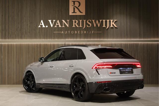 Audi RSQ8 4.0 TFSI quattro | PANO | 360° | ADAPTIVE | 4-WS | B&O | LUCHTVERING | KERAMISCH | STOELVENT. | STOELVERW. | STOELMASSAGE | MEMORY | TREKHAAK
