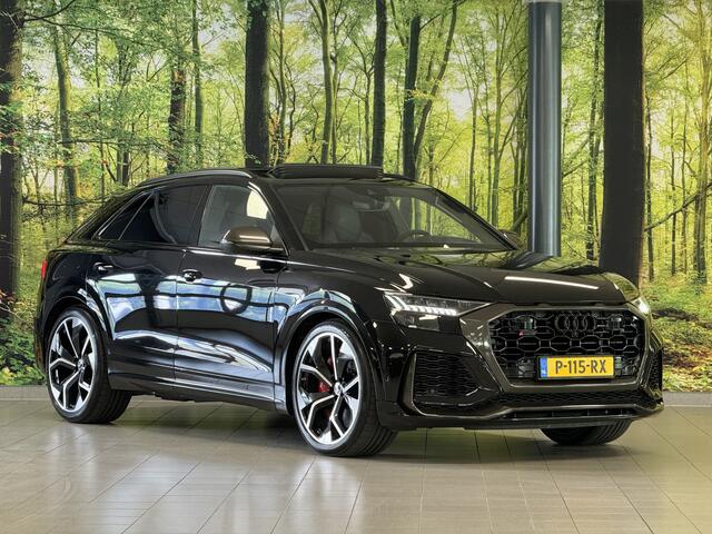 Audi RSQ8 4.0 TFSI RS Q8 quattro | Carbon Optiek Pakket | Dynamic Plus | Keramisch | 23'' lichtmetaal | Panoramadak | Massage | 600 Pk! | Head-up display | Trekhaak | Bang & Olufson |
