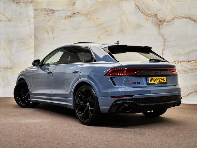 Audi RSQ8 4.0 TFSI Quattro, Dynamic+, pano, ceramic, carbon extr., B&O adv., tr. haak, nachtzicht, standkachel, ACC, softclose, HUD, NP286k