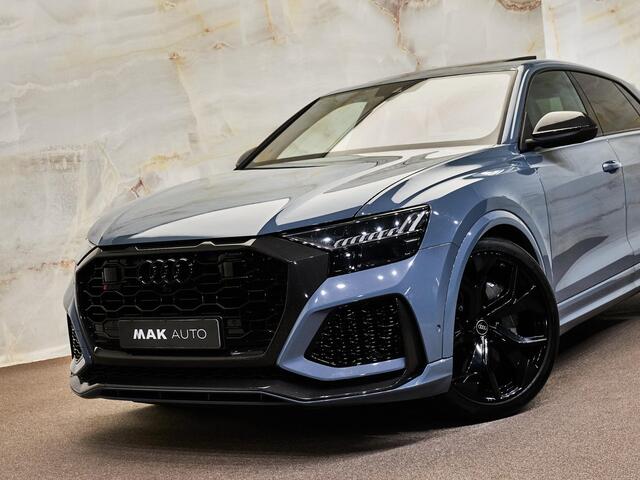 Audi RSQ8 4.0 TFSI Quattro, Dynamic+, pano, ceramic, carbon extr., B&O adv., tr. haak, nachtzicht, standkachel, ACC, softclose, HUD, NP286k