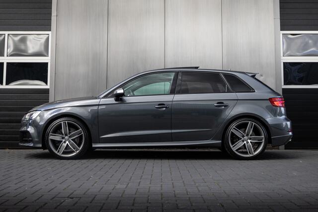 Audi S3 SPORTBACK 2.0 TFSI 310 pk S3 Quattro Pro Line Plus S-Line /Facelift/ Pano-Dak/ Matrix-Led/ Adap.Cruise/ B&O-Sound/ Dynamic-Steering/ Sport-Stoelen/ Stoel.Verw. Park.Sens/ 19'' LMV
