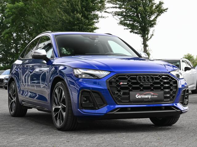 Audi SQ5 Sportback 3.0TDI 342 pk Quattro Ultra Blauw Luchtvering Pano Carbon 360Cam B&O Sfeerverl Trekh.