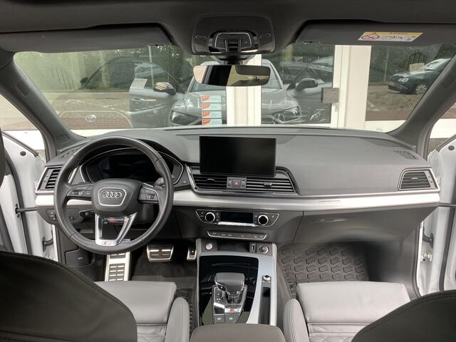 Audi SQ5 3.0 TDI SQ5 quattro S Line nw. pr. ¤140.000 Sportback Nw model Dealer onderh. Panodak/Navigatie/Luchtver./Vol leder/ / Autom. airco/./A.uitr.camera//Adapt. Cruisecontr./21 Inch L.M./Led verl./Park. sens. v+a