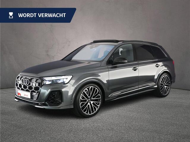 Audi SQ7 507pk 7p | Pano | B&O | Adv. Onderstel | Laser | 360Cam | Keyless | 22 inch | Leder | 4-wiel best. | 7 Persoons | Trekhaak |