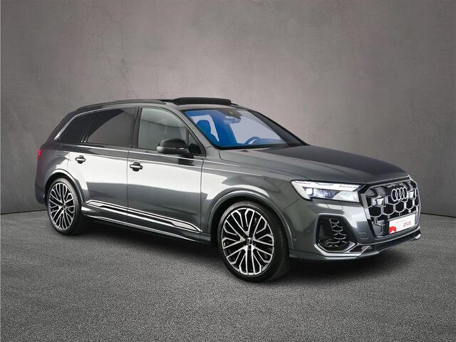 Audi SQ7 507pk 7p | Pano | B&O | Adv. Onderstel | Laser | 360Cam | Keyless | 22 inch | Leder | 4-wiel best. | 7 Persoons | Trekhaak |