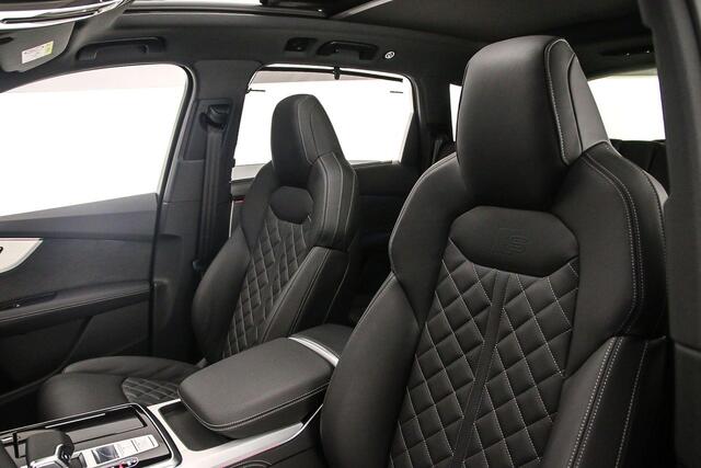 Audi SQ7 507pk 7p | Pano | B&O | Adv. Onderstel | Laser | 360Cam | Keyless | 22 inch | Leder | 4-wiel best. | 7 Persoons | Trekhaak |