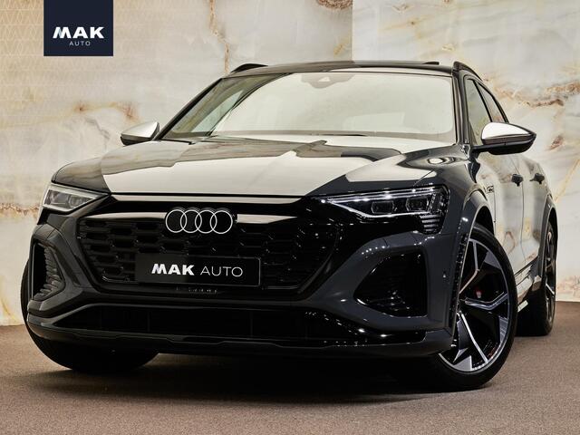 Audi SQ8 e-tron Quattro, NL-auto, 1e eig., pano, 21", luchtv., S Sportstoelen, B&O, matrix-LED, memory, 360 camera, leder, keyless, ACC, privacy