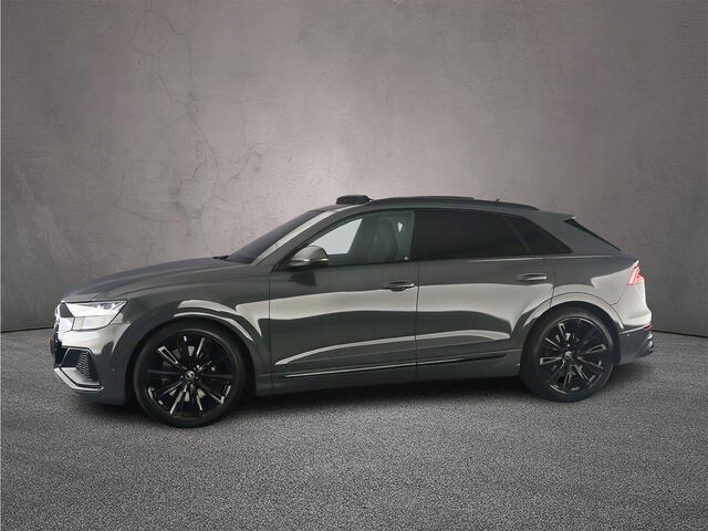 Audi SQ8 quattro | Pano | B&O | Carbon | Audi Exclusive | Head Up | Massage\Ventilatie | 360Cam | 23 inch | Trekhaak | Alcantara dakhemel | HD-Martix | Keyless | Nimbusgrijs