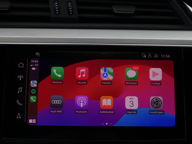 Audi e-tron e-tron 55 quattro S advanced 95 kWh Bang Olufsen, Camera Spiegels, 360 Camera, Sfeerverlichting, Luchtvering