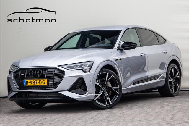 Audi e-tron Sportback 55 quattro S edition 95 kWh B&O, Memory, Adap. cruise, 2022