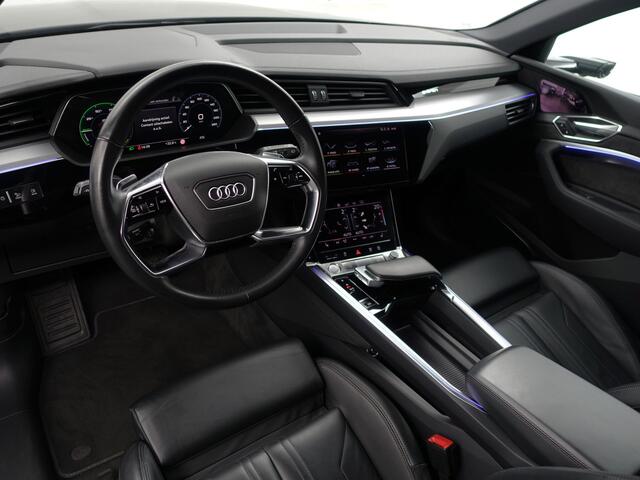 Audi e-tron e-tron 55 quattro advanced 95 kWh- Bang Olufsen, 2x Laadpoort, Camera Spiegels, 360 Camera, Panoramadak